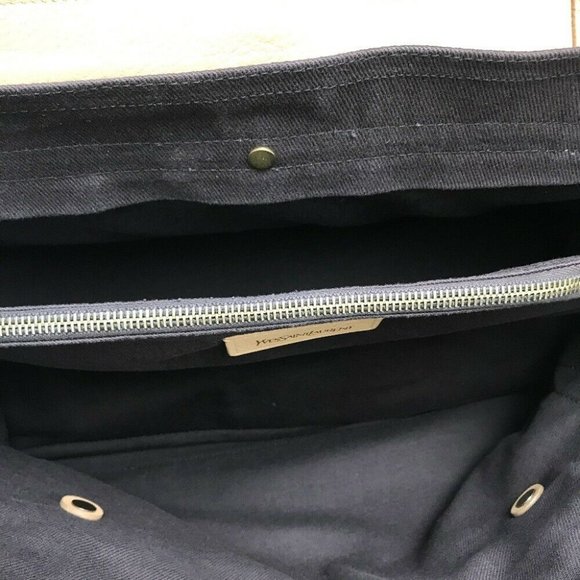 Authentic YVES SAINT LAURENT 295162 Muse 2 Large Model Hand Bag Leather - Picture 10 of 13